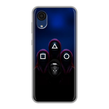 Силиконовый чехол на Samsung Galaxy A03 Core с принтом Игра Кальмара Силиконовый чехол на Samsung Galaxy A03 Core с принтом Игра Кальмара