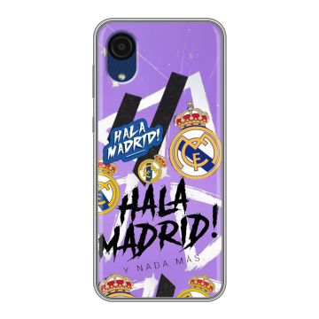 Силиконовый чехол на Samsung Galaxy A03 Core с принтом Real Madrid Реал Мадрид Силиконовый чехол на Samsung Galaxy A03 Core с принтом Real Madrid Реал Мадрид