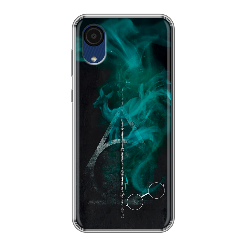 Силиконовый чехол на Samsung Galaxy A03 Core с принтом Гарри Поттер Harry Potter Силиконовый чехол на Samsung Galaxy A03 Core с принтом Гарри Поттер Harry Potter