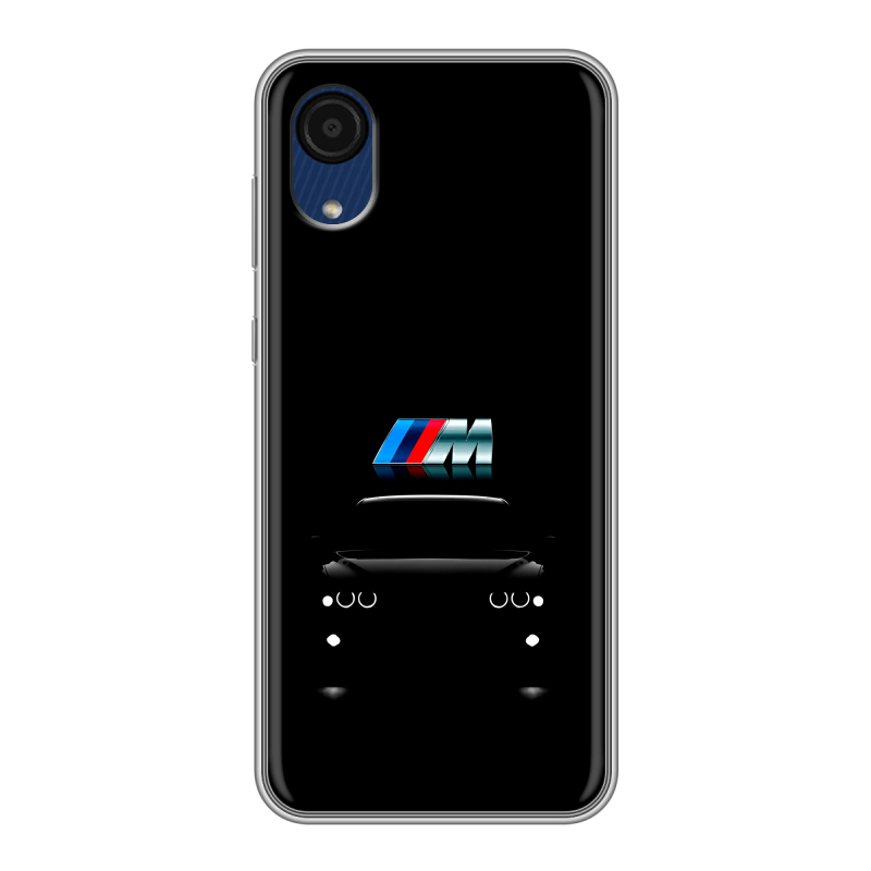Силиконовый чехол на Samsung Galaxy A03 Core с принтом БМВ BMW Силиконовый чехол на Samsung Galaxy A03 Core с принтом БМВ BMW