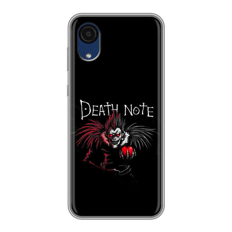 Силиконовый чехол на Samsung Galaxy A03 Core с принтом Death note Тетрадь смерти Силиконовый чехол на Samsung Galaxy A03 Core с принтом Death note Тетрадь смерти