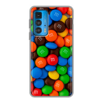 Силиконовый чехол на Motorola Edge 20 с принтом Конфеты Силиконовый чехол на Motorola Edge 20 с принтом Конфеты