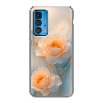 Силиконовый чехол на Motorola Edge 20 с принтом Женский Силиконовый чехол на Motorola Edge 20 с принтом Женский