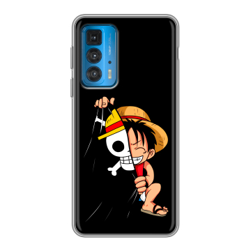Силиконовый чехол на Motorola Edge 20 с принтом One Piece Ван Пис