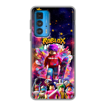 Силиконовый чехол на Motorola Edge 20 с принтом Roblox Роблокс Силиконовый чехол на Motorola Edge 20 с принтом Roblox Роблокс