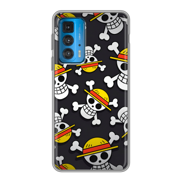 Силиконовый чехол на Motorola Edge 20 с принтом One Piece Ван Пис