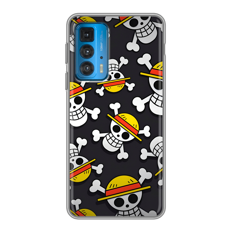 Силиконовый противоударный чехол на Motorola Edge 20 с принтом One Piece Ван Пис Силиконовый противоударный чехол на Motorola Edge 20 с принтом One Piece Ван Пис
