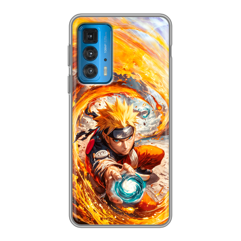 Силиконовый чехол на Motorola Edge 20 с принтом Аниме Наруто Naruto Силиконовый чехол на Motorola Edge 20 с принтом Аниме Наруто Naruto