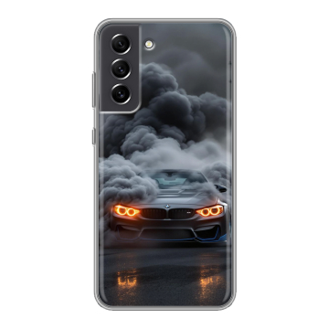 Силиконовый чехол на Samsung Galaxy S21 FE с принтом BMW БМВ Силиконовый чехол на Samsung Galaxy S21 FE с принтом BMW БМВ