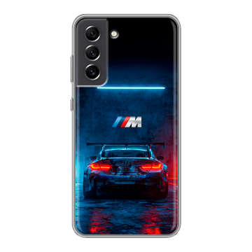 Силиконовый чехол на Samsung Galaxy S21 FE с принтом BMW БМВ Силиконовый чехол на Samsung Galaxy S21 FE с принтом BMW БМВ