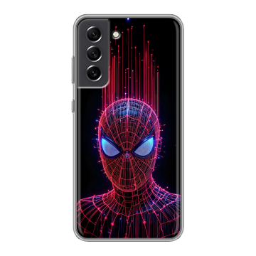 Силиконовый чехол на Samsung Galaxy S21 FE с принтом Spiderman Человек паук Силиконовый чехол на Samsung Galaxy S21 FE с принтом Spiderman Человек паук