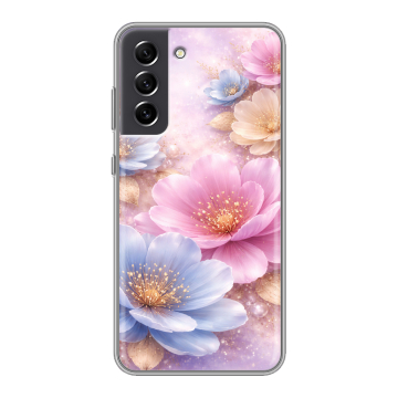 Силиконовый чехол на Samsung Galaxy S21 FE с принтом женский Силиконовый чехол на Samsung Galaxy S21 FE с принтом женский