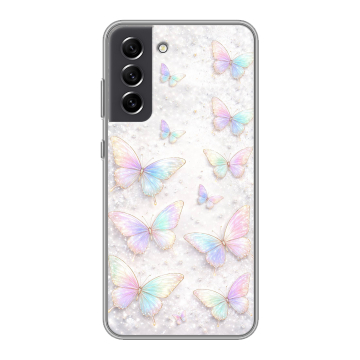 Силиконовый чехол на Samsung Galaxy S21 FE с принтом женский Силиконовый чехол на Samsung Galaxy S21 FE с принтом женский