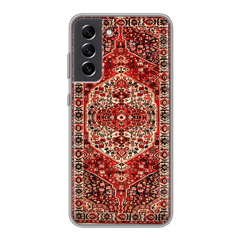 Силиконовый противоударный чехол на Samsung Galaxy S21 FE с принтом Ковер Силиконовый противоударный чехол на Samsung Galaxy S21 FE с принтом Ковер