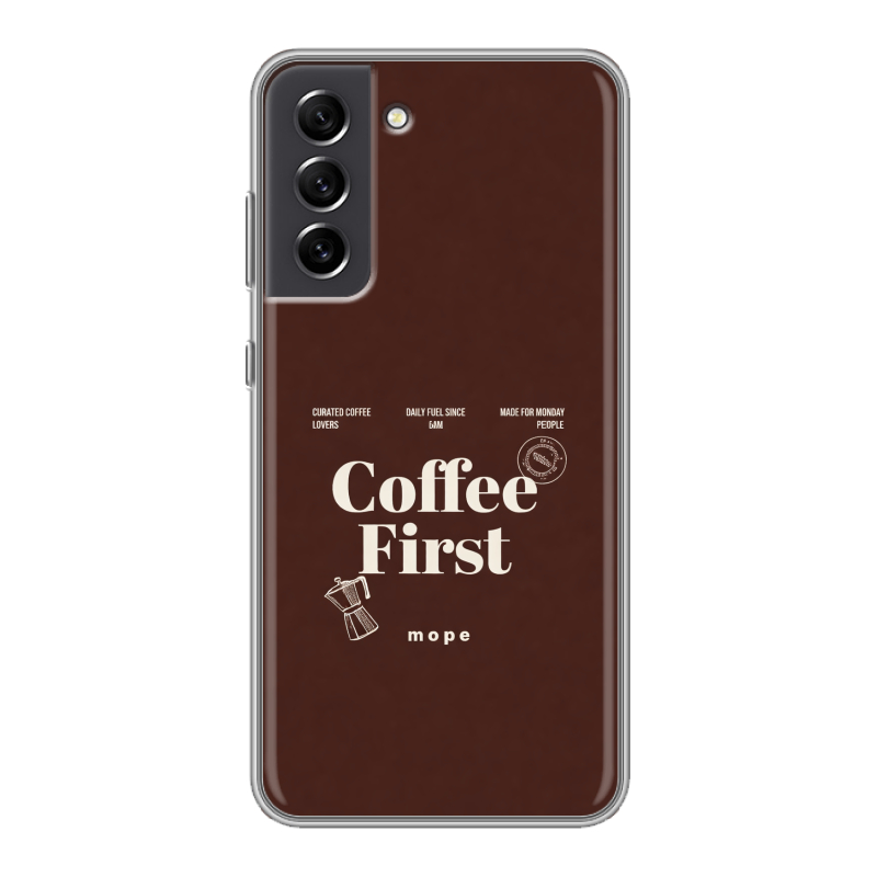 Силиконовый чехол на Samsung Galaxy S21 FE с принтом женский Силиконовый чехол на Samsung Galaxy S21 FE с принтом женский