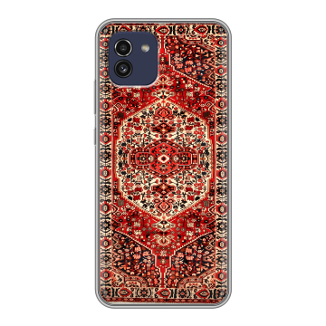 Силиконовый чехол на Samsung Galaxy A03 с принтом Ковер