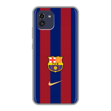 Силиконовый чехол на Samsung Galaxy A03 с принтом Барселона Barcelona Силиконовый чехол на Samsung Galaxy A03 с принтом Барселона Barcelona