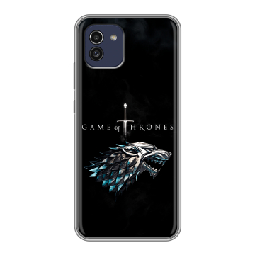 Силиконовый чехол на Samsung Galaxy A03 с принтом Игра Престолов Game Thrones Силиконовый чехол на Samsung Galaxy A03 с принтом Игра Престолов Game Thrones