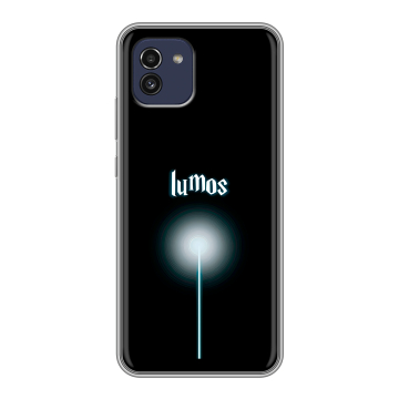 Силиконовый чехол на Samsung Galaxy A03 с принтом Harry Potter Гарри Поттер
