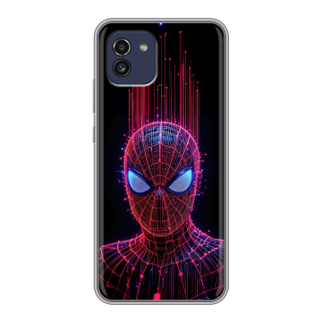 Силиконовый чехол на Samsung Galaxy A03 с принтом Spiderman Человек паук