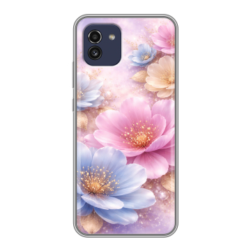 Силиконовый чехол на Samsung Galaxy A03 с принтом женский Силиконовый чехол на Samsung Galaxy A03 с принтом женский