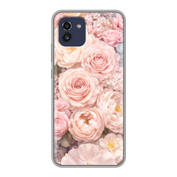Силиконовый чехол на Samsung Galaxy A03 с принтом женский Силиконовый чехол на Samsung Galaxy A03 с принтом женский