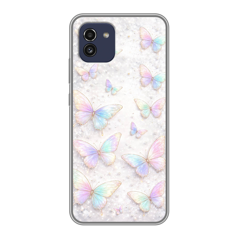 Силиконовый чехол на Samsung Galaxy A03 с принтом женский Силиконовый чехол на Samsung Galaxy A03 с принтом женский