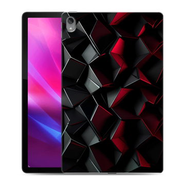 Силиконовый чехол на Lenovo Tab P11 Plus с принтом Абстракция