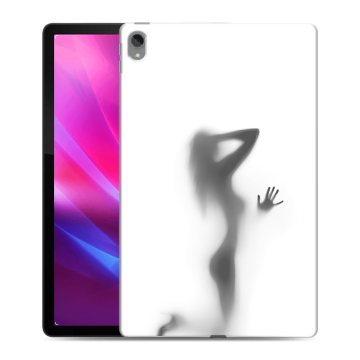 Силиконовый чехол на Lenovo Tab P11 Plus с принтом Силуэт Силиконовый чехол на Lenovo Tab P11 Plus с принтом Силуэт