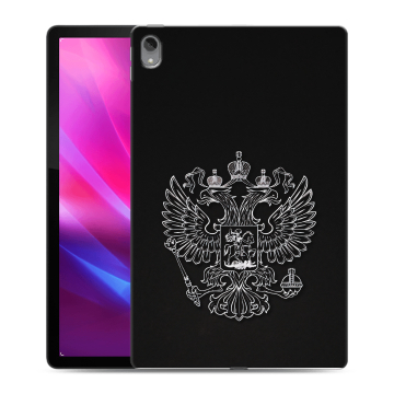 Силиконовый чехол на Lenovo Tab P11 Plus с принтом Герб России Силиконовый чехол на Lenovo Tab P11 Plus с принтом Герб России