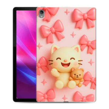 Силиконовый чехол на Lenovo Tab P11 Plus с принтом для девочек Силиконовый чехол на Lenovo Tab P11 Plus с принтом для девочек