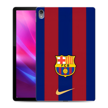 Силиконовый чехол на Lenovo Tab P11 Plus с принтом Барселона Barcelona