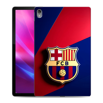 Силиконовый чехол на Lenovo Tab P11 Plus с принтом Барселона Barcelona