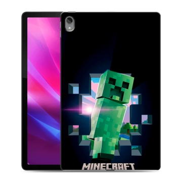 Силиконовый чехол на Lenovo Tab P11 Plus с принтом Майнкрафт Minecraft