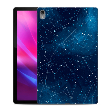 Силиконовый чехол на Lenovo Tab P11 Plus с принтом Космос звезды