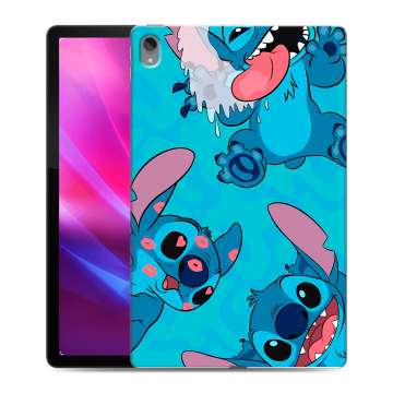 Силиконовый чехол на Lenovo Tab P11 Plus с принтом Лило и Стич Силиконовый чехол на Lenovo Tab P11 Plus с принтом Лило и Стич