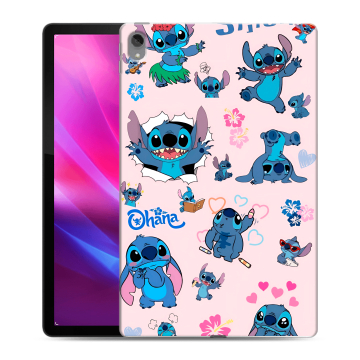 Силиконовый чехол на Lenovo Tab P11 Plus с принтом Лило и Стич