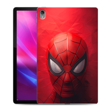 Силиконовый чехол на Lenovo Tab P11 Plus с принтом Spiderman Человек паук