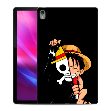 Силиконовый чехол на Lenovo Tab P11 Plus с принтом One Piece Ван Пис