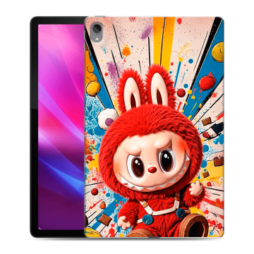 Силиконовый чехол на Lenovo Tab P11 Plus с принтом Labubu Лабубу
