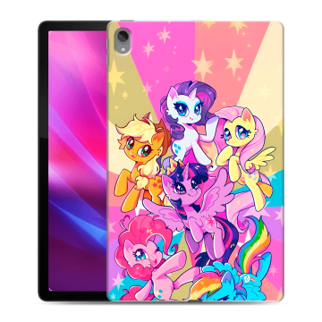 Силиконовый чехол на Lenovo Tab P11 Plus с принтом My little pony Дружба чудо