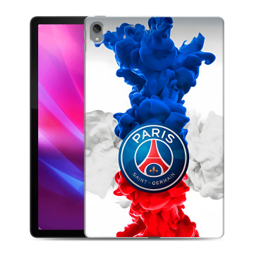 Силиконовый чехол на Lenovo Tab P11 Plus с принтом PSG ПСЖ