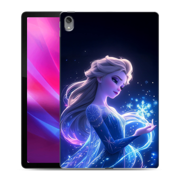 Силиконовый чехол на Lenovo Tab P11 Plus с принтом Холодное сердце Frozen