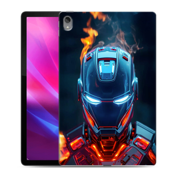 Силиконовый чехол на Lenovo Tab P11 Plus с принтом IronMan Железный человек