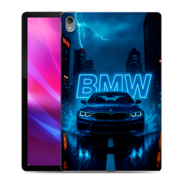 Силиконовый чехол на Lenovo Tab P11 Plus с принтом BMW БМВ