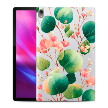 Силиконовый чехол на Lenovo Tab P11 Plus с принтом женский