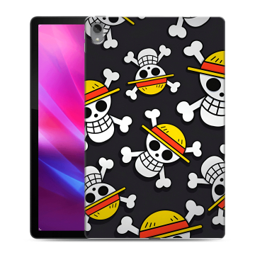 Силиконовый чехол на Lenovo Tab P11 Plus с принтом One Piece Ван Пис