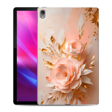Силиконовый чехол на Lenovo Tab P11 Plus с принтом женский