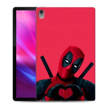 Силиконовый чехол на Lenovo Tab P11 Plus с принтом Дедпул Deadpool