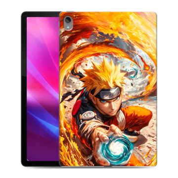 Силиконовый чехол на Lenovo Tab P11 Plus с принтом Аниме Наруто Naruto